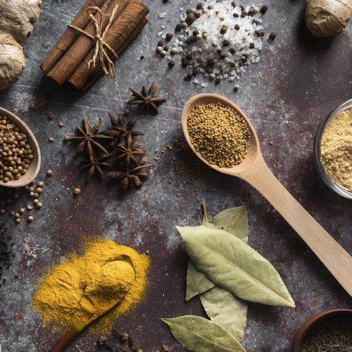 flat-lay-spices-arrangement flat-lay-spices-arrangement